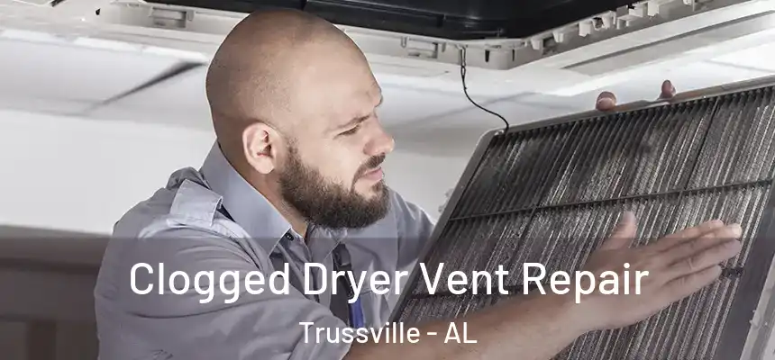  Clogged Dryer Vent Repair Trussville - AL